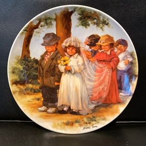 Jeanne Down’s “Here Comes the Bride” plate